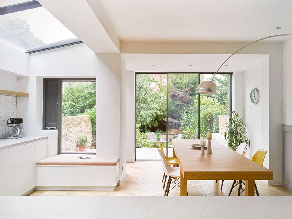 Kitchen Extension Uses Modular Rooflights