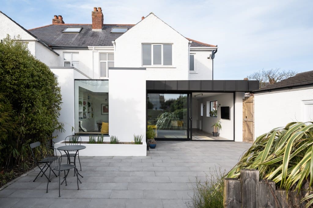 Eaves Rooflight provides daylight into this modern home